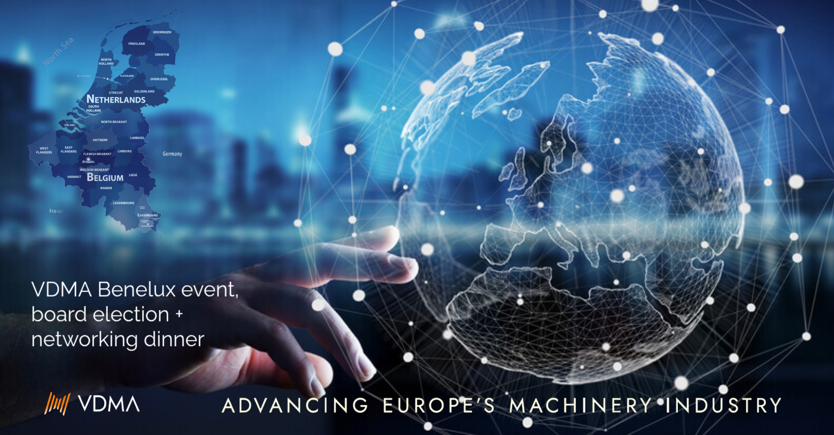 VDMA Benelux event, board election + networking dinner
